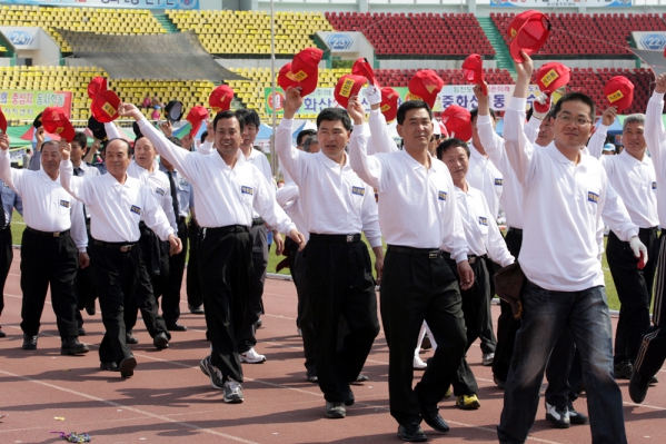 제16회 전주시민체육대회 선수단입장식 덕진동선수단