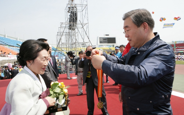 제16회 전주시민체육대회 시민의장 수여식