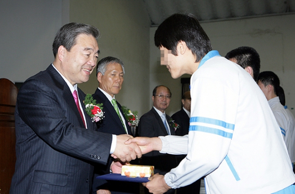 송천정보통신학교 결연 및 백일장대회 시상식