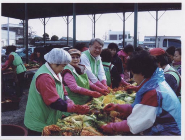 김장나누기 행사 활동