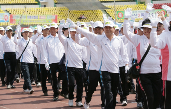 제16회 전주시민체육대회 선수단입장식