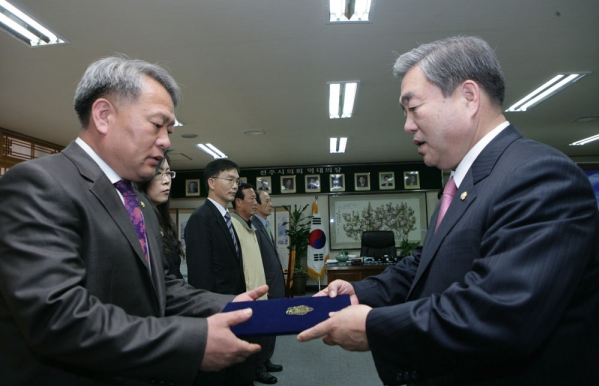 결산검사 위원 위촉식