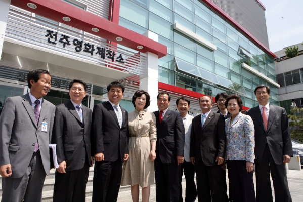 문화경제위원회 전주 영화제작소 개관 현장방문