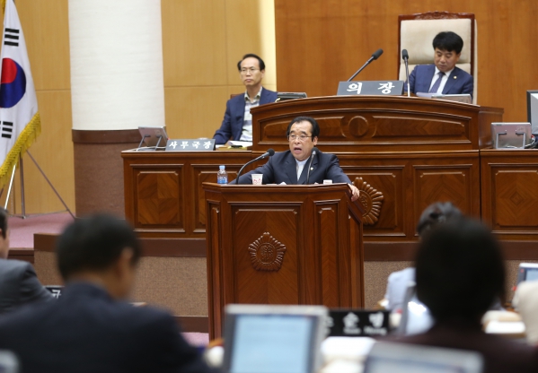 제323회 임시회 시정에대한 질문