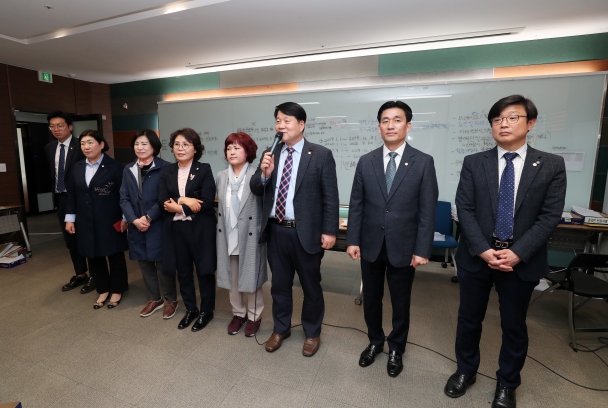 복지환경위원회 코로나 콜센터 방문