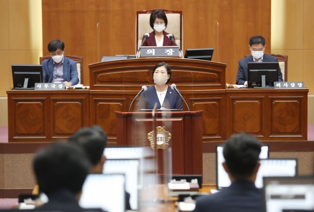 제374회 전주시의회 임시회  제3차본회의 시정에대한 질문