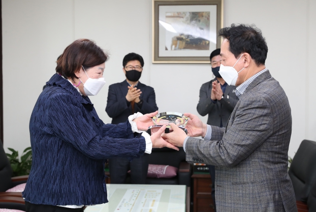 바이전주 우수업체 협의회 감사패