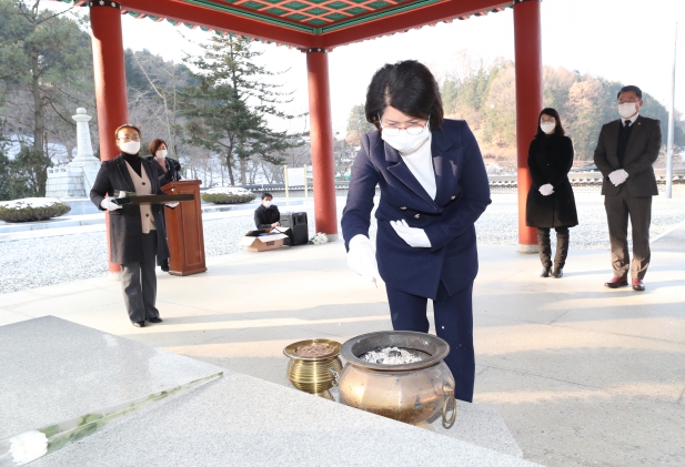 2021 새해 군경묘지 참배