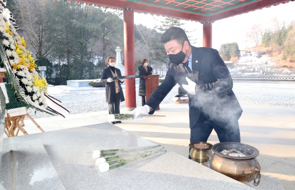 2021 새해 군경묘지 참배