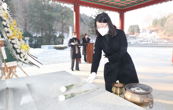 2021 새해 군경묘지 참배