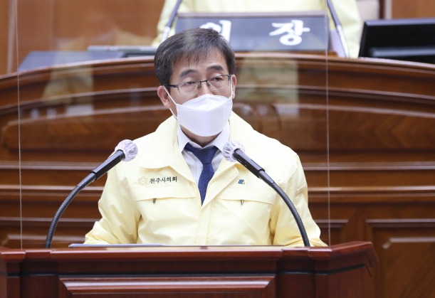 제377회 전주시의회 임시회 제1차본회의 5분자유발언