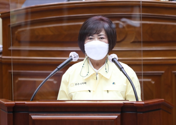 제378회 전주시의회 임시회 제2차본회의 5분자유발언