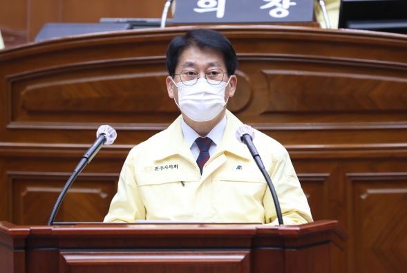 제379회 전주시의회 임시회 제1차본회의 5분자유발언