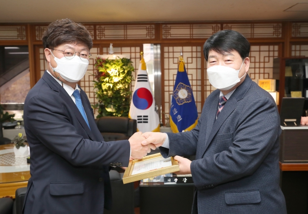 의정봉사상 수상