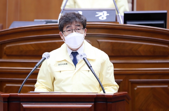 제380회 전주시의회 임시회 제1차본회의 5분자유발언