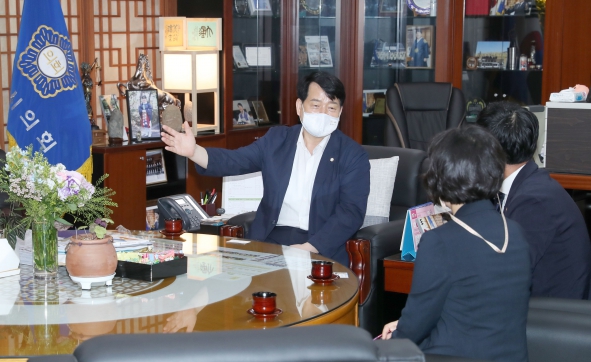 국민건강보험공단 남부지사장 방문