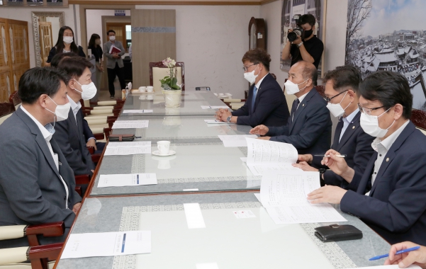 우범기 전주시장 당선자와의 간담회