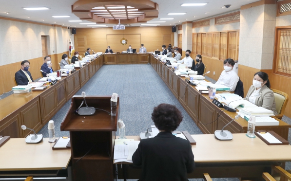 제 395회 전주시의회 정례회 예산결산 특별위원회