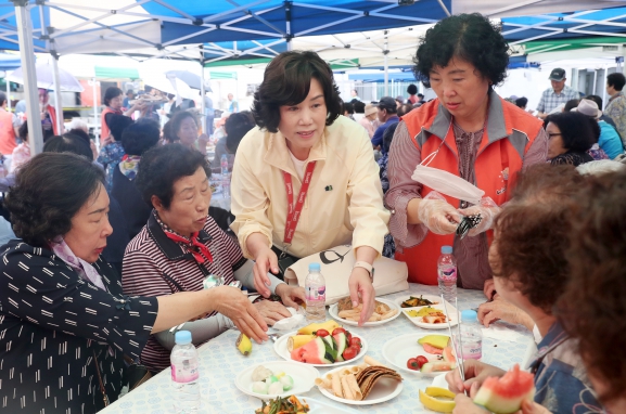 송천1동 사랑의 희망열차