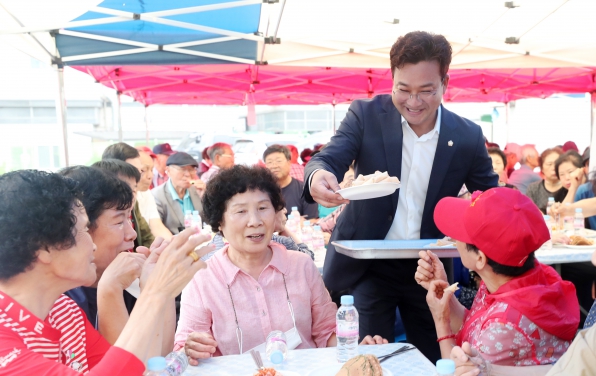 송천1동 사랑의 희망열차