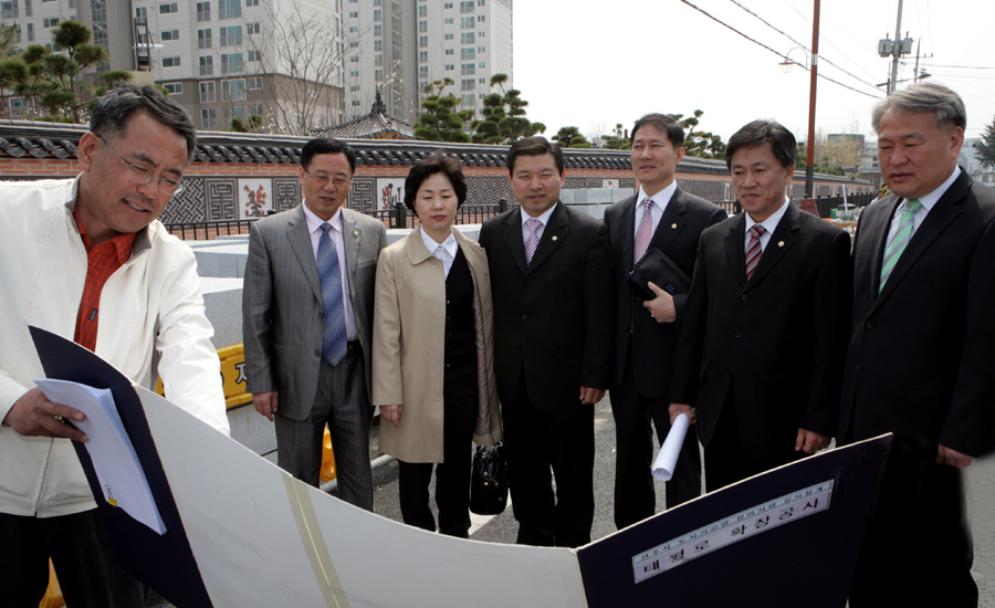 전주시의회 행정위원회 현장활동
