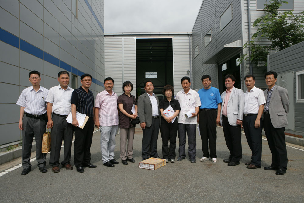 복지환경위원회 경산 하수슬러지 처리시설 견학