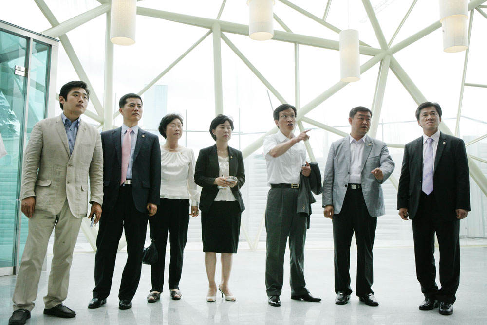 한지산업지원센터 현장방문