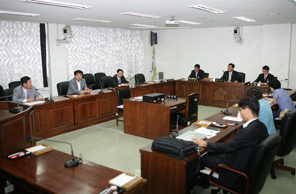 전주시의회 윤리특별위원회 회의