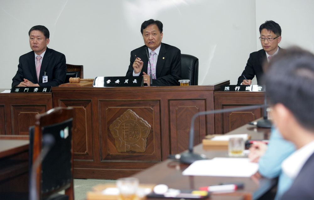 전주시의회 윤리특별위원회 회의