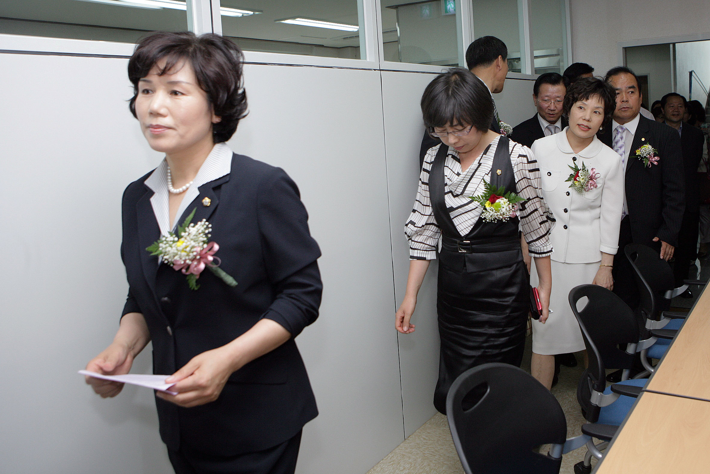 송천동 솔내문화관 개관식