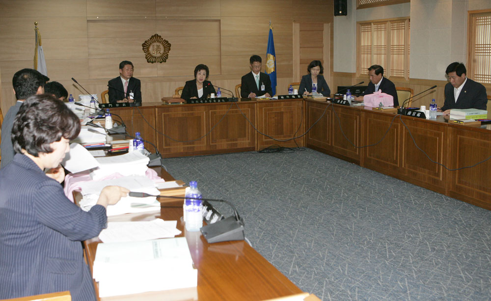 2009 예산결산 특별위원회