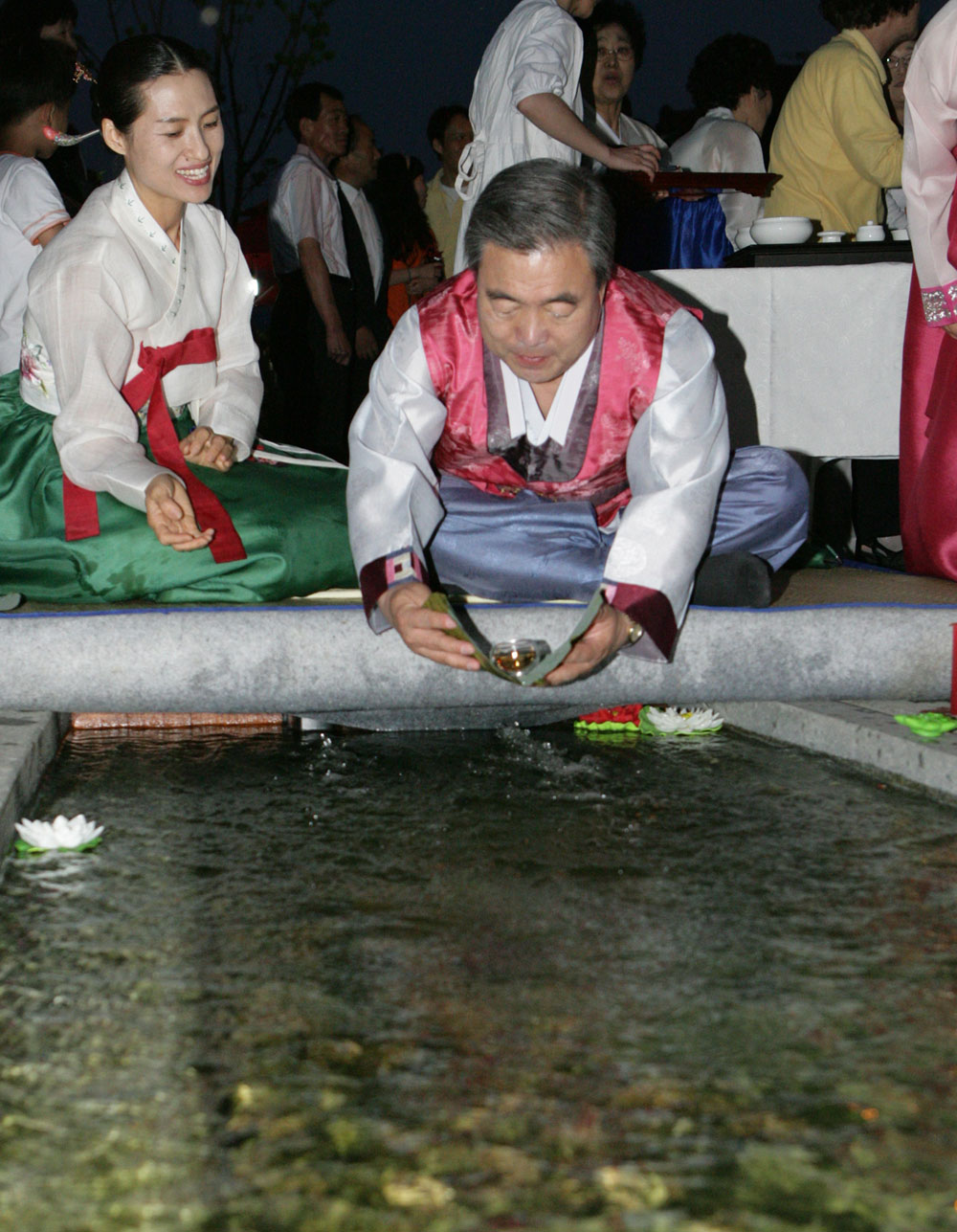 한옥마을 유상곡수연