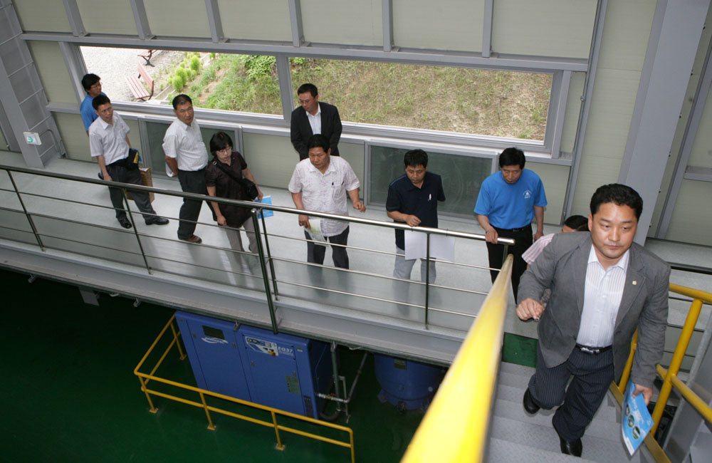 복지환경위원회 하수슬리러지 견학