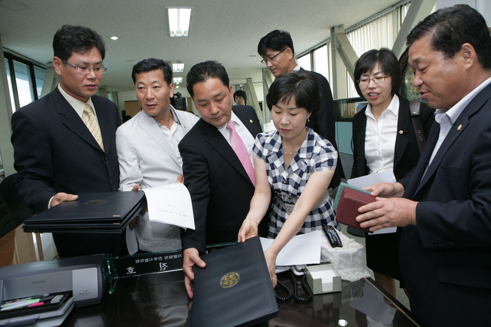 민주평화통일 자문위원 탈퇴 기자회견