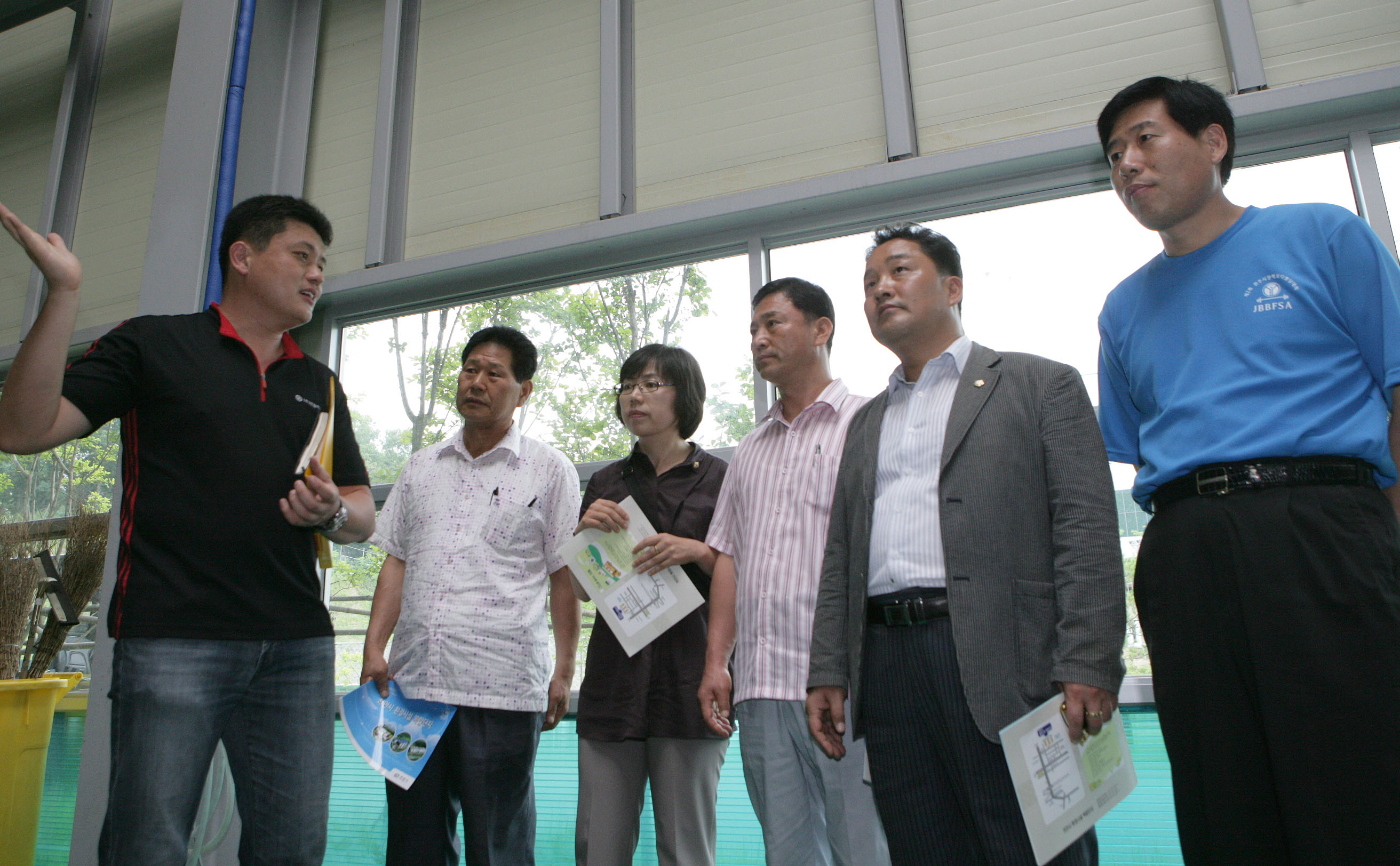 복지환경위원회 하수슬러지 처리시설 견학