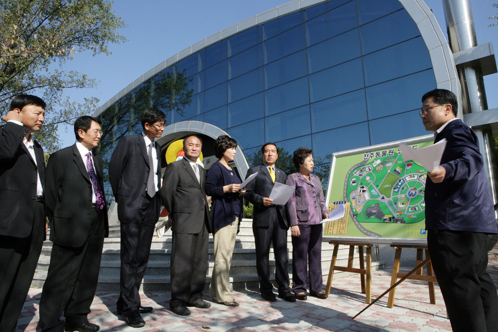 문화경제위원회 동물원.월드컵 골프장 현장점검