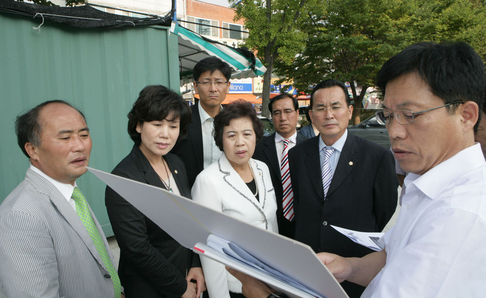 전통시장 살리기 위한 현장활동