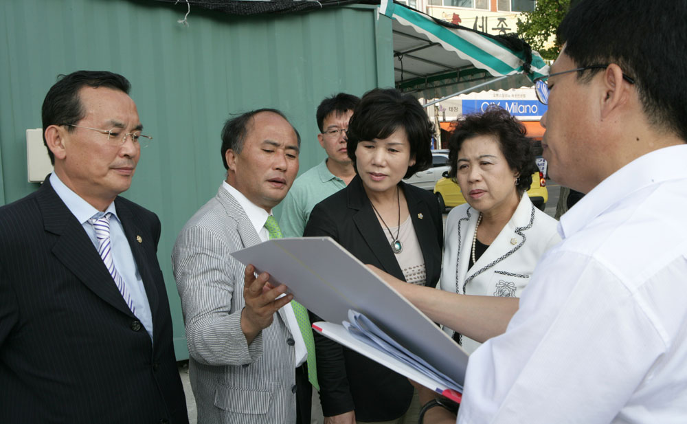 전통시장 살리기 현장방문