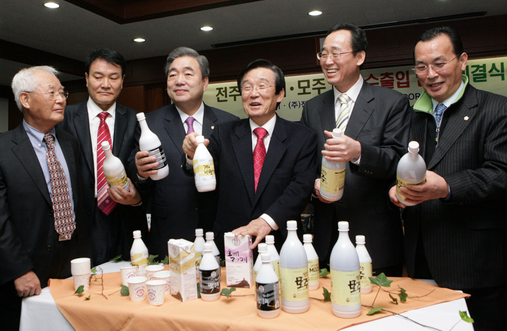 전주 막걸리 모주 미국진출