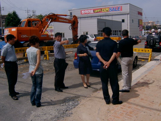 송천동 산내들 아파트 앞 도로개설 관련 민원수렴