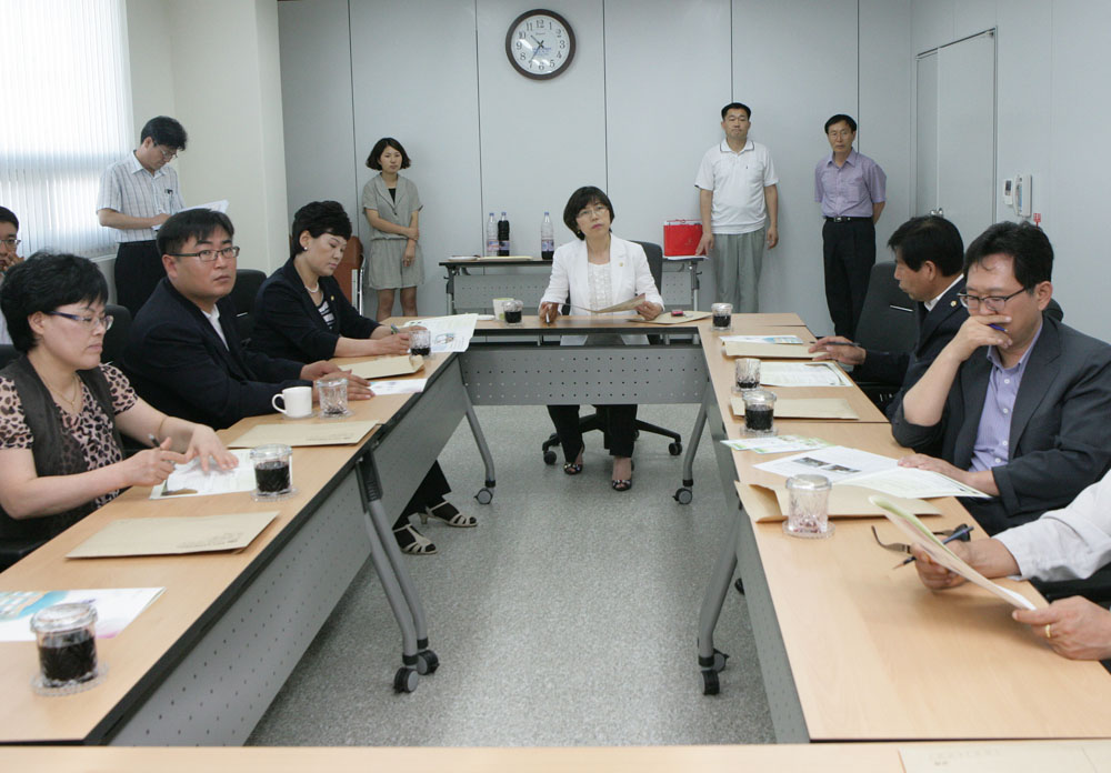 노인복지관 개관