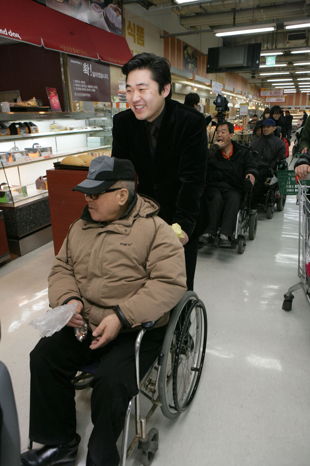 대형마트 단축 동전 장보기