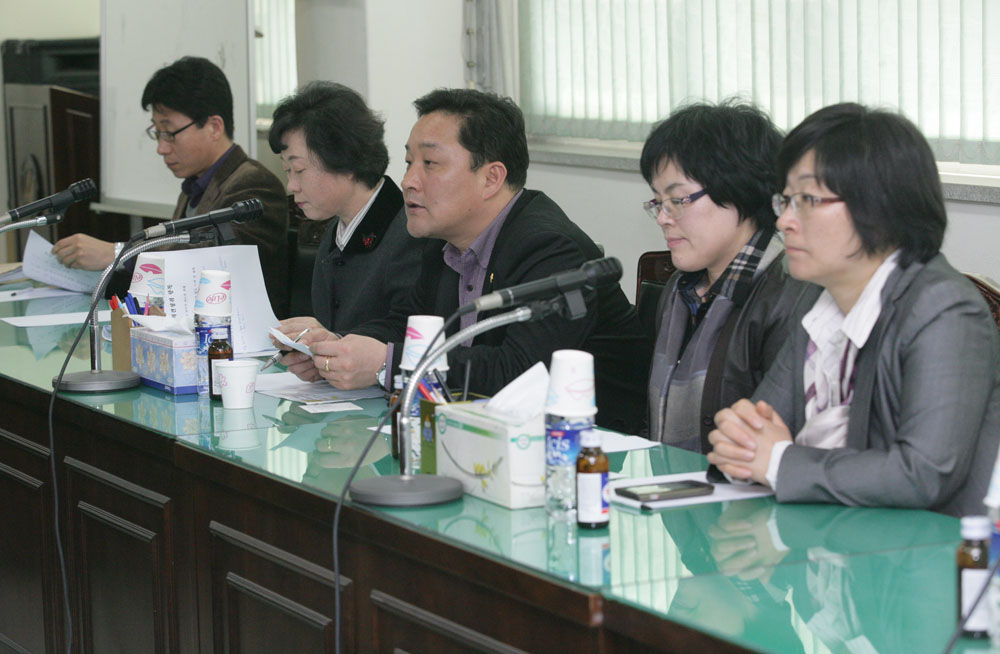 버스특위 노조대표자 및 버스대표 간담회