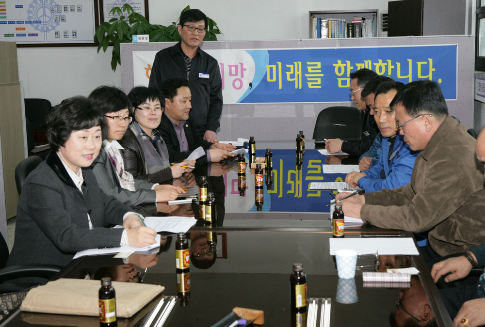 버스특위 노조대표자 및 버스대표 간담회