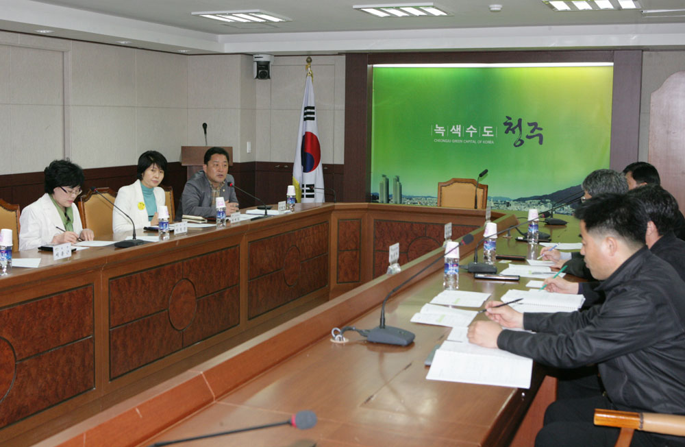 버스특위 청주시청 방문