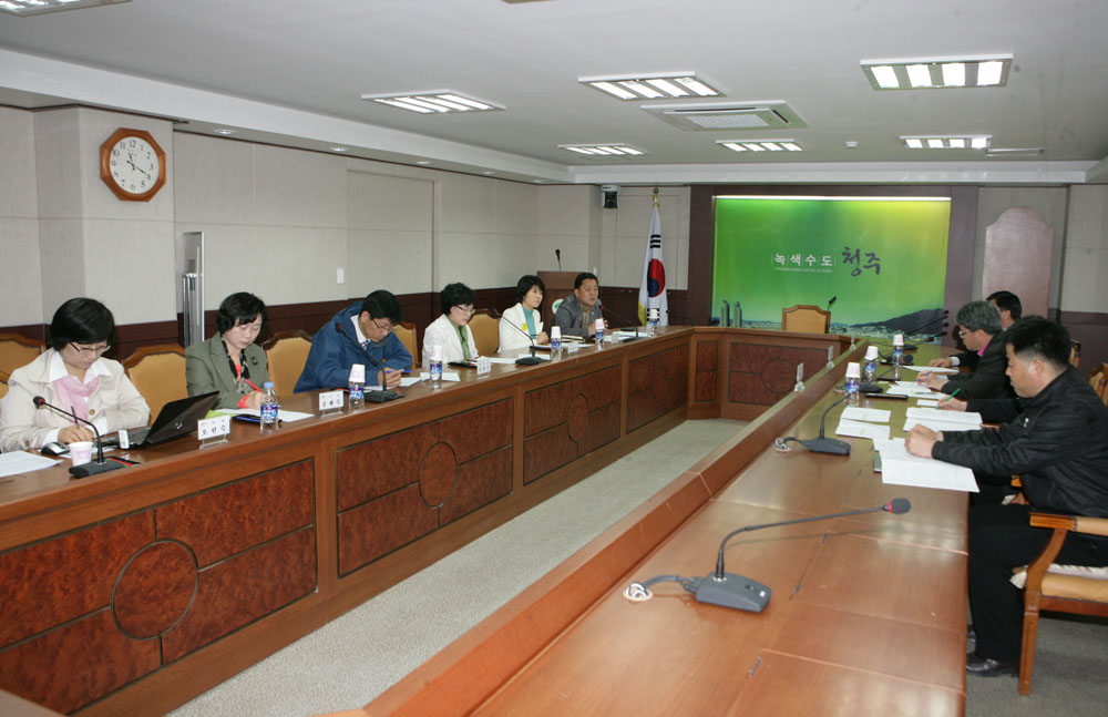 버스특위 청주시청 방문