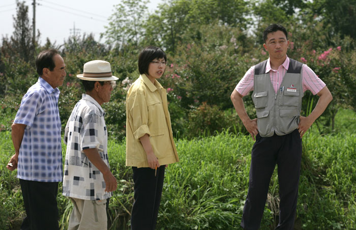 침수피해지역 현장방문