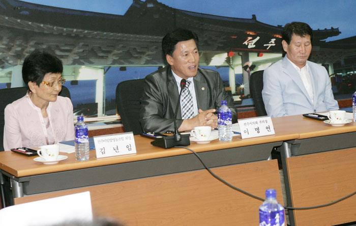 비빔밥 막걸리 이스타항공 공급협약식