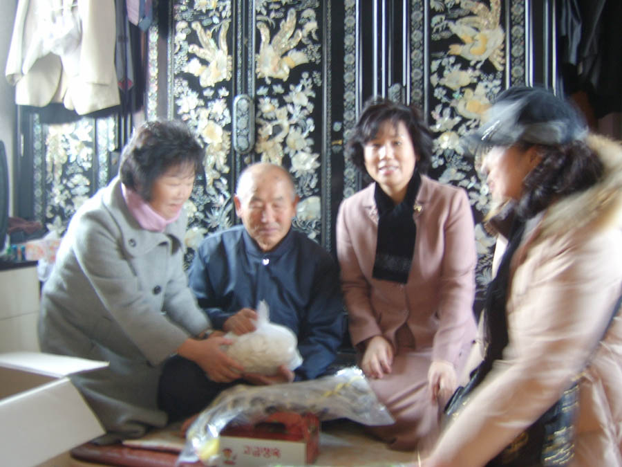 송천1동 독거노인 방문 현장활동