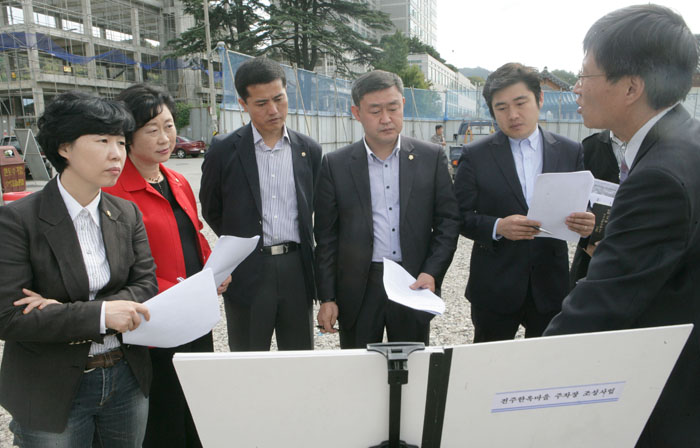 한옥마을 주차장 조성사업지 현장활동